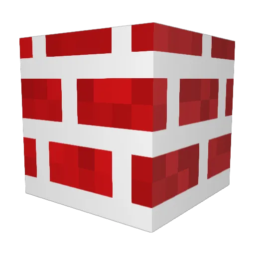 AppleSli_ce Minecraft avatar head, 3D render