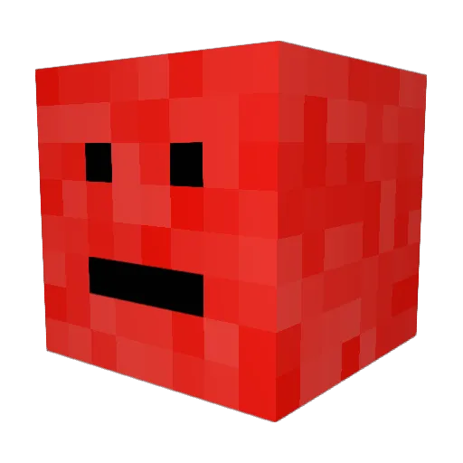 AppleSupremacy Minecraft avatar head, 3D render