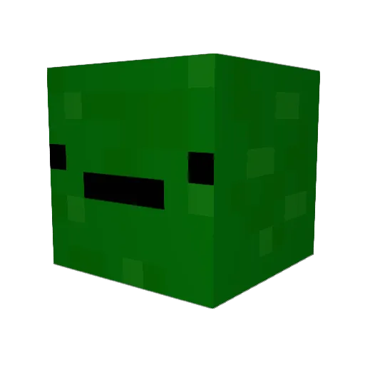 Apple_Cruncher Minecraft avatar head, 3D render
