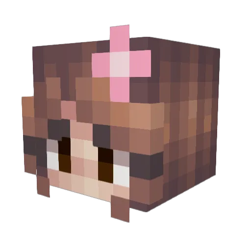 ApplebeeEmployee Minecraft avatar head, 3D render