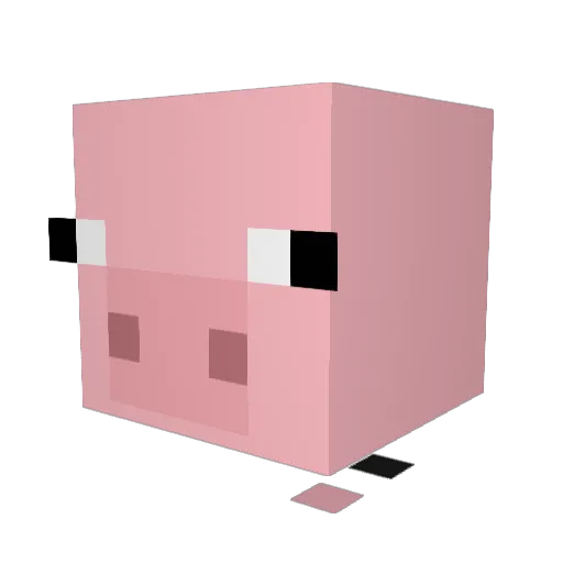 Appleboy98 Minecraft avatar head, 3D render
