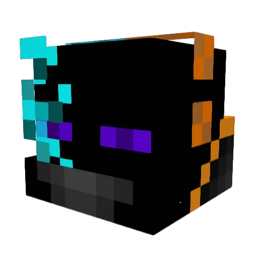 Applesquirrel98 Minecraft avatar head, 3D render