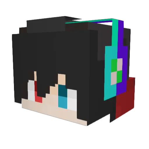 Appollo_Stars Minecraft avatar head, 3D render