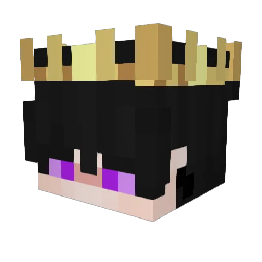Appr3nti Minecraft avatar head, 3D render