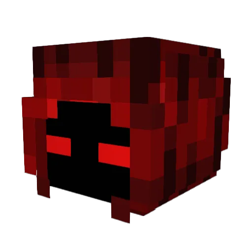 Appzyy Minecraft avatar head, 3D render