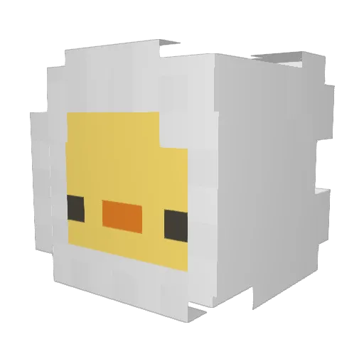 Apraman888 Minecraft avatar head, 3D render