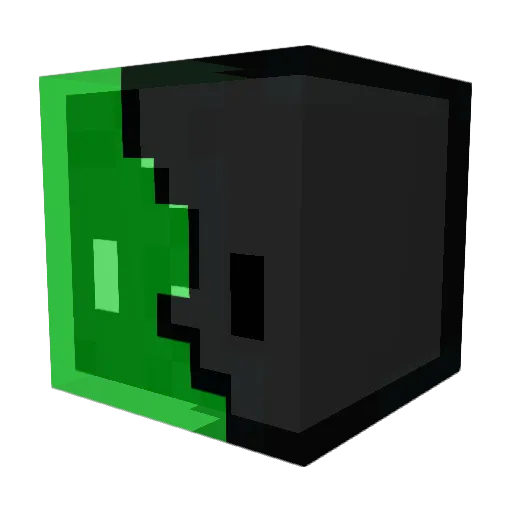 April564 Minecraft avatar head, 3D render