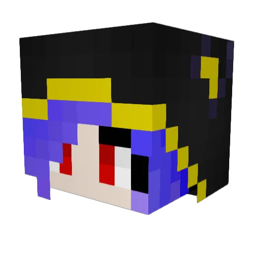 Apt_Karma69 Minecraft avatar head, 3D render
