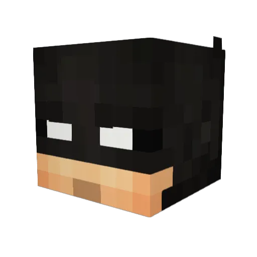 Apucaplispe Minecraft avatar head, 3D render