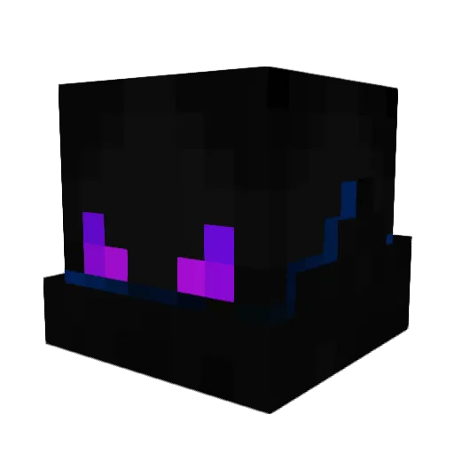 Aqashi13 Minecraft avatar head, 3D render