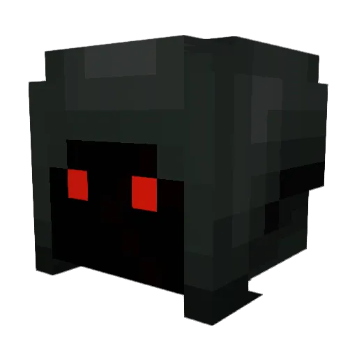 AquAKeyz Minecraft avatar head, 3D render