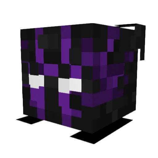 Aquarius122 Minecraft avatar head, 3D render