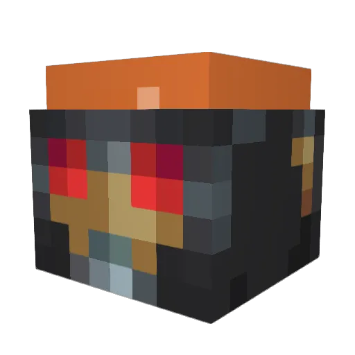 AquaticSolstice Minecraft avatar head, 3D render