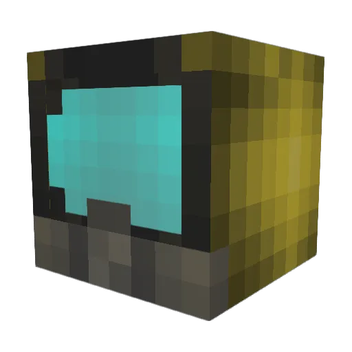 AquaticToasters Minecraft avatar head, 3D render