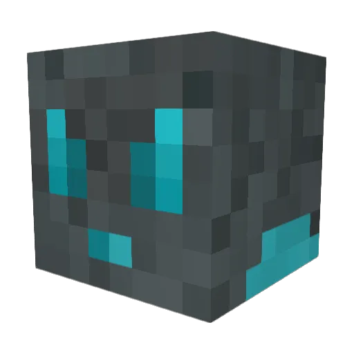 Aquaticlizard Minecraft avatar head, 3D render