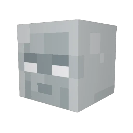 Ar0kk88 Minecraft avatar head, 3D render