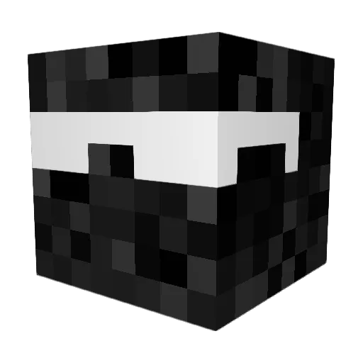 ArKaNoD Minecraft avatar head, 3D render