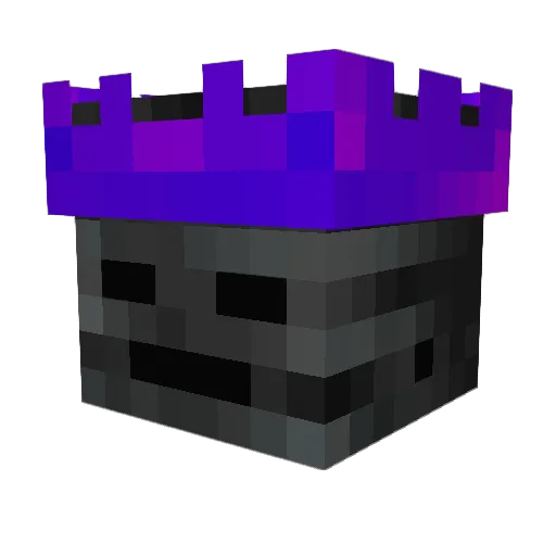ArKadeAxe Minecraft avatar head, 3D render