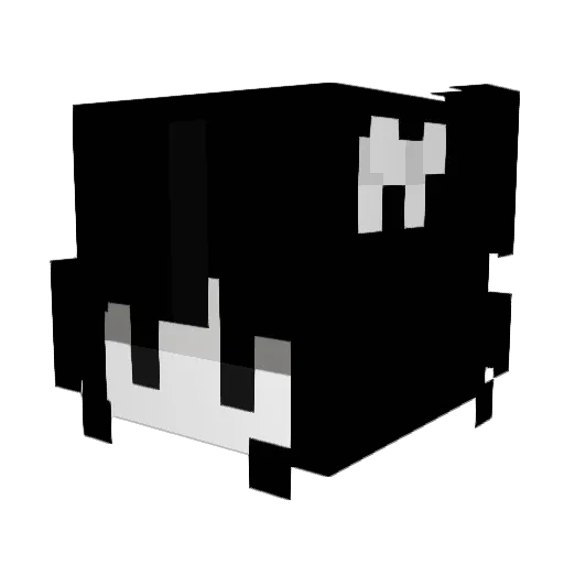 ArKoZ_ Minecraft avatar head, 3D render