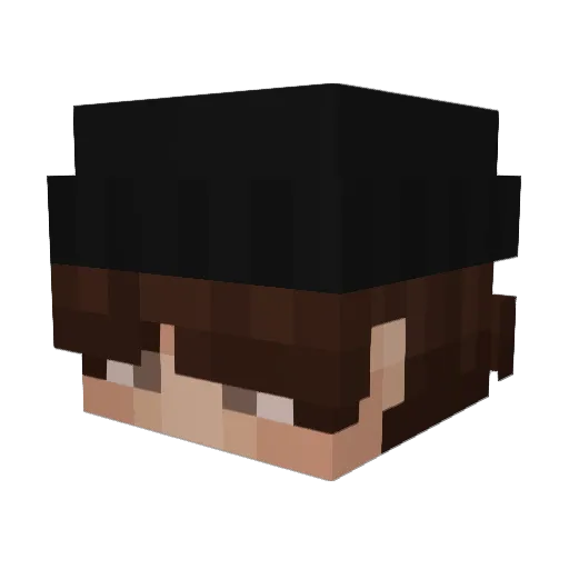 ArM1Sss Minecraft avatar head, 3D render