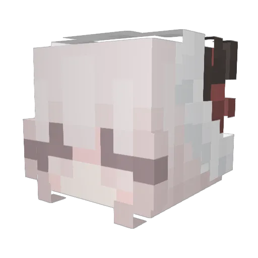 ArSkill Minecraft avatar head, 3D render