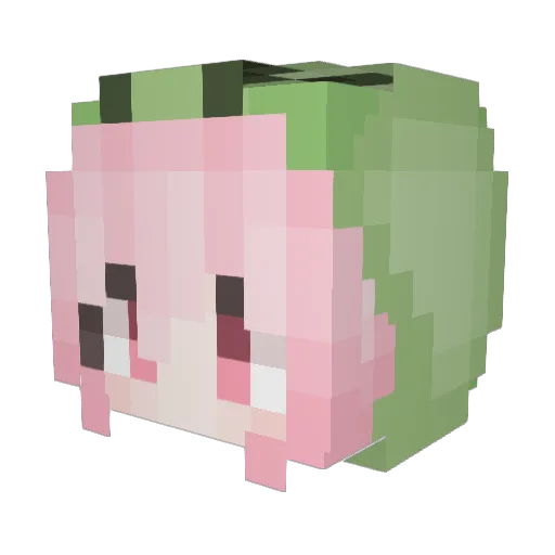 ArTOuRLiA_p Minecraft avatar head, 3D render