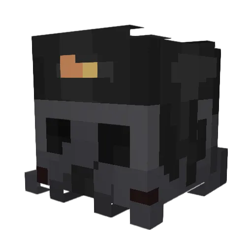 ArTeXeN Minecraft avatar head, 3D render