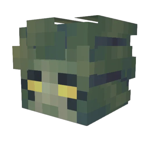 Ar_Tanis Minecraft avatar head, 3D render