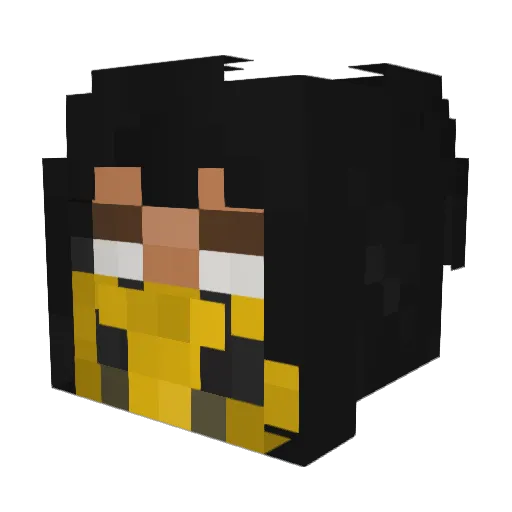 Ar__Knight Minecraft avatar head, 3D render