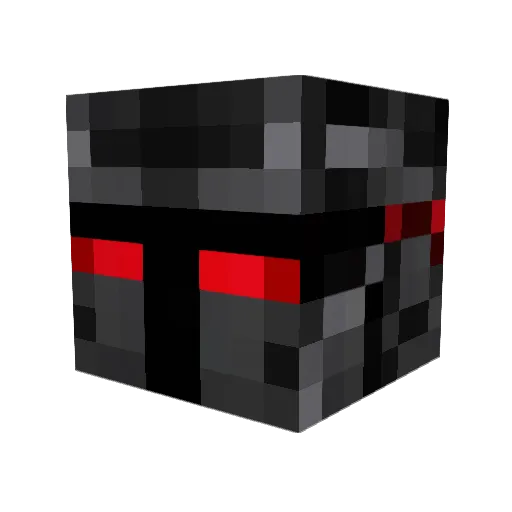 AraFF Minecraft avatar head, 3D render