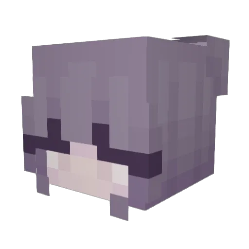 ArabBoom Minecraft avatar head, 3D render