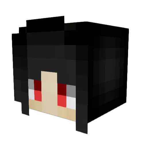 Arachnidan Minecraft avatar head, 3D render