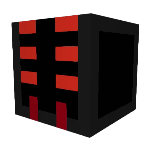 ArackAttack Minecraft avatar head, 3D render