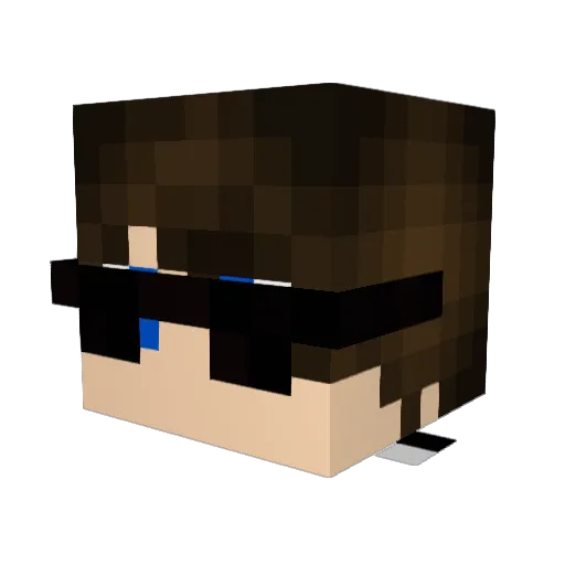 AracknoSpider Minecraft avatar head, 3D render