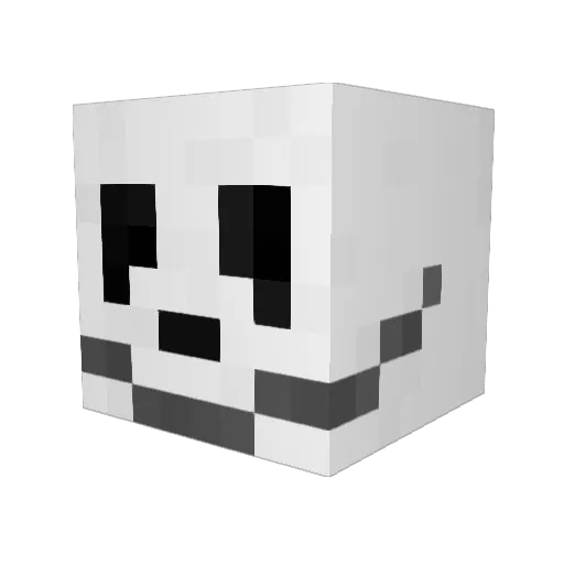 Aram071 Minecraft avatar head, 3D render