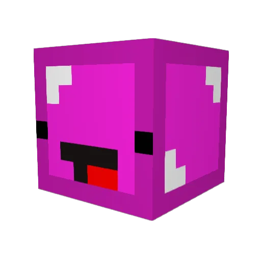 Aramm__ Minecraft avatar head, 3D render