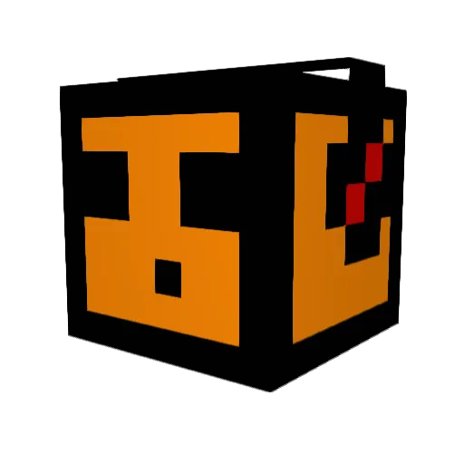 AranACC Minecraft avatar head, 3D render
