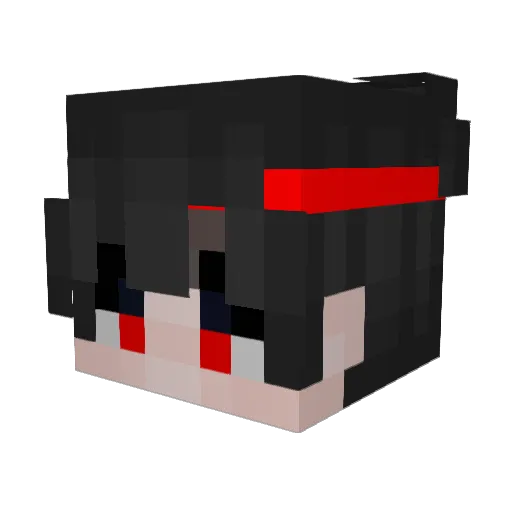 Araneide1 Minecraft avatar head, 3D render