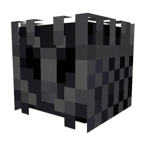 Aranek Minecraft avatar head, 3D render