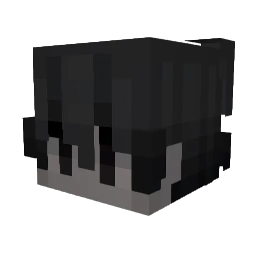 ArasTE21 Minecraft avatar head, 3D render