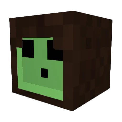 Arathour Minecraft avatar head, 3D render