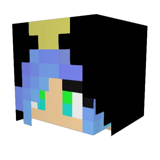 Araullo Minecraft avatar head, 3D render