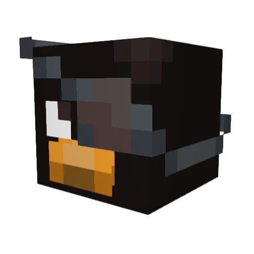 AravethStormfall Minecraft avatar head, 3D render