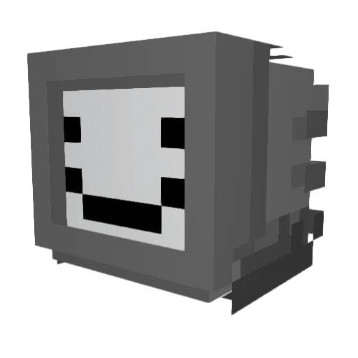 ArbiterMC2007 Minecraft avatar head, 3D render