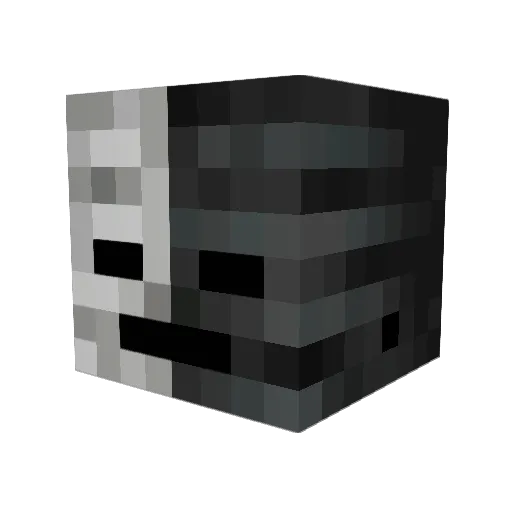 ArcAngeles44 Minecraft avatar head, 3D render