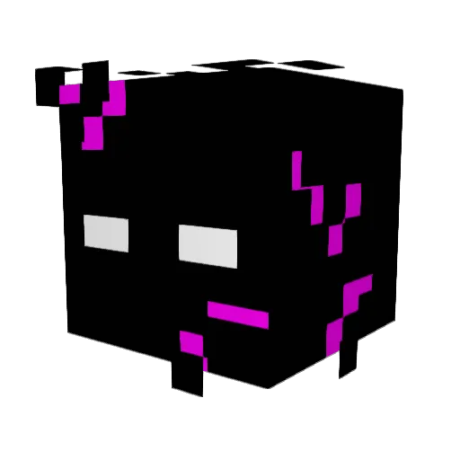 ArcNoxx Minecraft avatar head, 3D render