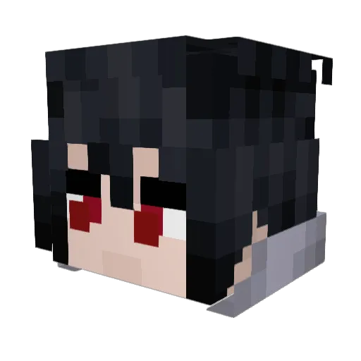 Arc_JK Minecraft avatar head, 3D render