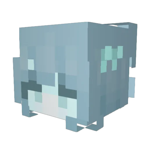 Arc_ma Minecraft avatar head, 3D render