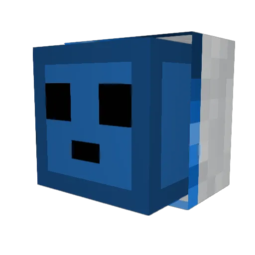 Arcadius_88 Minecraft avatar head, 3D render