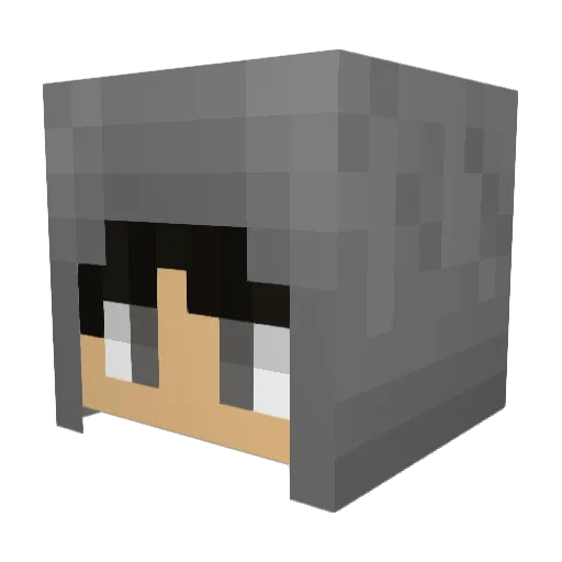 Arcane_DR Minecraft avatar head, 3D render